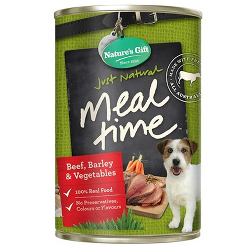 Natures Gift Beef Barley & Vegetables Dog Food 12 x 700g 