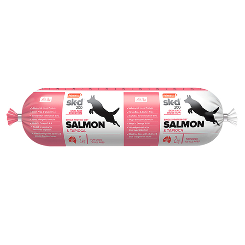 (PICK UP ONLY) Prime 100 Sk-d Dog Food Salmon & Tapioca Roll 2kg (OB**)