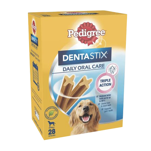 Pedigree Dentastix Large Breed Oral Care Dog Chew Treat 28 Pack
