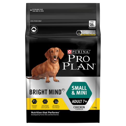 Pro Plan Adult Small & Mini Bright Mind Dry Dog Food Chicken 2.5kg