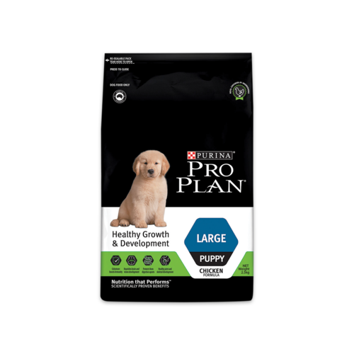 Pro Plan Puppy Large Breed Healthy Growth Dry Dog Food Chicken 2.5kg