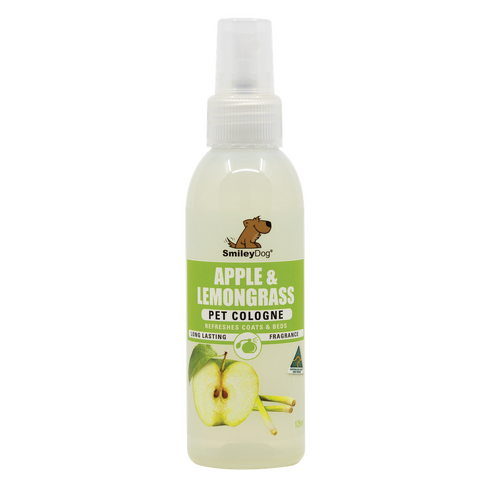 Smiley Dog Apple & Lemongrass Long Lasting Pet Cologne 125ml