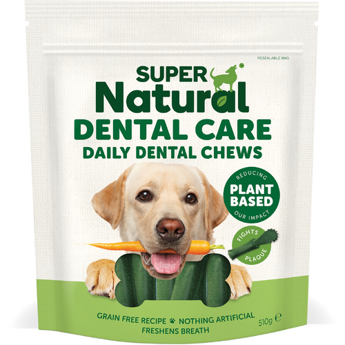Super Natural Dental Care Daily Dental Chews for Large Dogs 510g