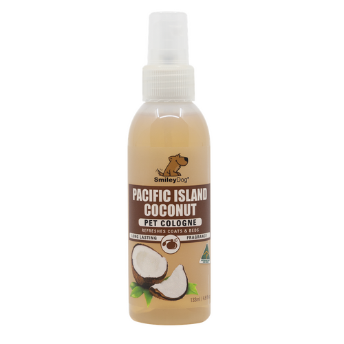 Smiley Dog Pacific Island Coconut Long Lasting Pet Cologne 125ml