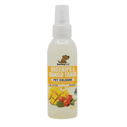 Smiley Dog Rosehips & Mango Tango Long Lasting Pet Cologne 125ml