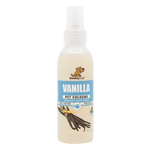 Smiley Dog Vanilla Long Lasting Pet Cologne No Propellant 125ml