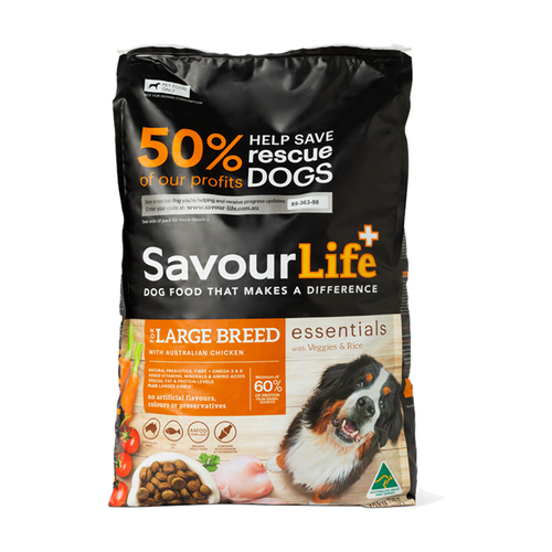 Savour Life Adult Large Breed Essentials Dry Dog Food Chicken 15kg