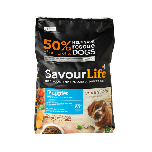 Savour Life Puppy Essentials Dry Dog Food Australian Chicken 3kg