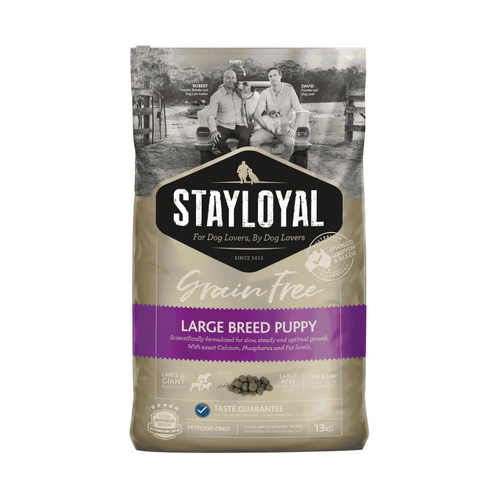 Stay Loyal Puppy Large Breed Premium Grain Free Dry Dog Food 13kg