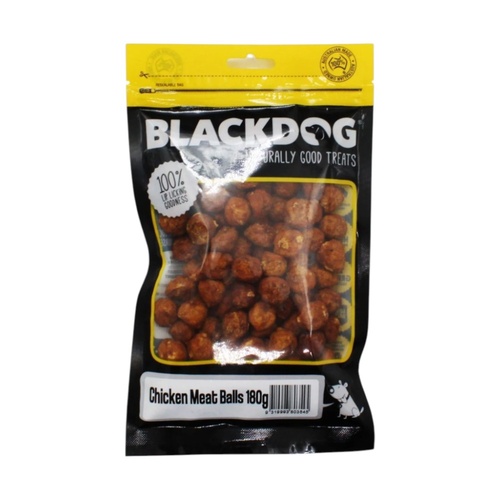 Blackdog Naturally Good Treats Chicken Meat Balls Dog Training Treats 180g