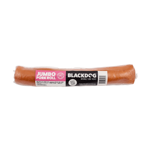 Blackdog Jumbo Pork Roll Natural Dog Treats