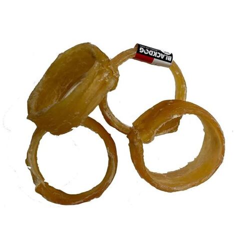 Blackdog Beef Tendon Ring Boredom Buster Pet Dog Treats 1 Piece