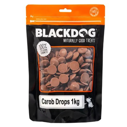 Blackdog Carob Drops Dog Training Treats 1kg