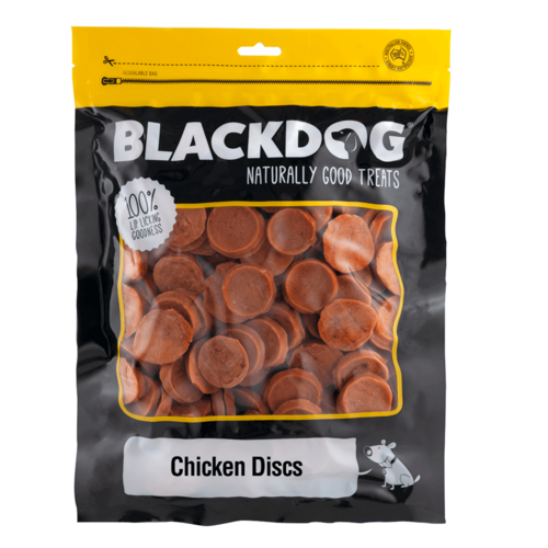 Blackdog Chicken Discs Dog Training Treats 1kg