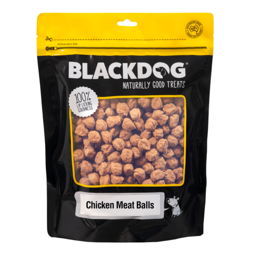 Blackdog Chicken Meat Balls Dog Training Treats 1kg