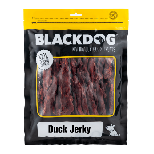 Blackdog Duck Jerky Natural Dog Chew Treats 1kg