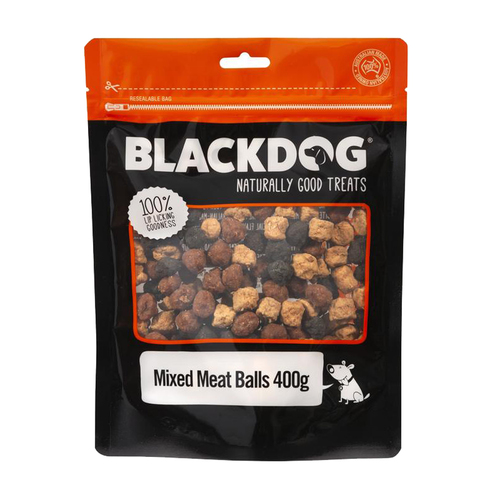 Blackdog Mixed Meat Balls Dog Training Treats 400g