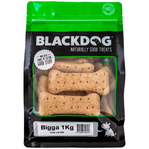 Blackdog The Bigga Biscuit Natural Dog Tasty Treats 1kg