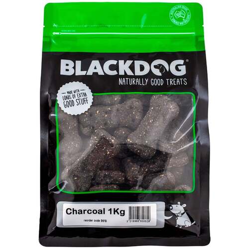 Blackdog Charcoal Biscuits Natural Dog Tasty Treats 1kg
