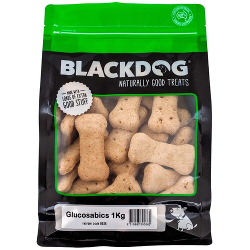 Blackdog Glucosabics Dog Biscuit Tasty Treats 1kg