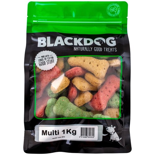 Blackdog Multi Biscuits Natural Dog Tasty Treats 1kg