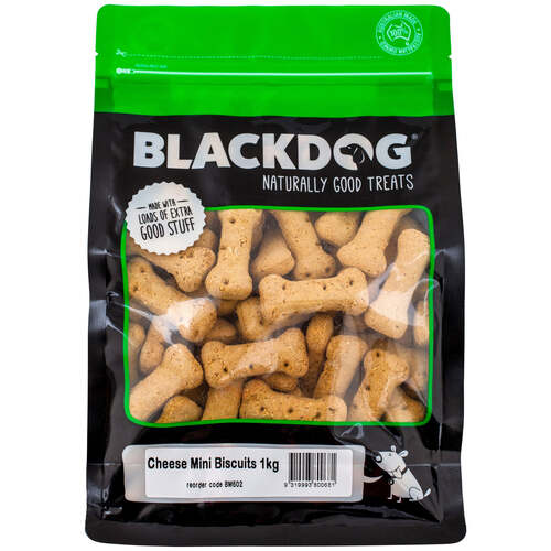 Blackdog Mini Cheese Biscuits Oven Baked Pet Dog Tasty Treats 1kg