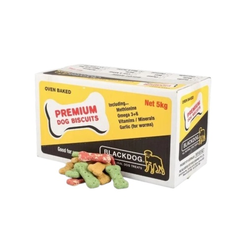 Blackdog Multi Premium Biscuits Oven Baked Tasty Pet Dog Treats 5kg