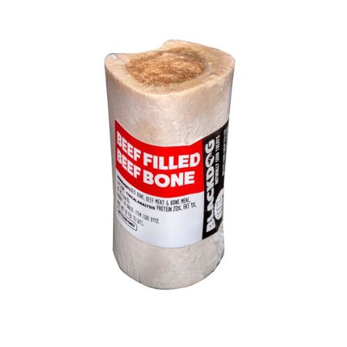 Blackdog Filled Marrow Bone Beef Natural Single Pet Dog Treat