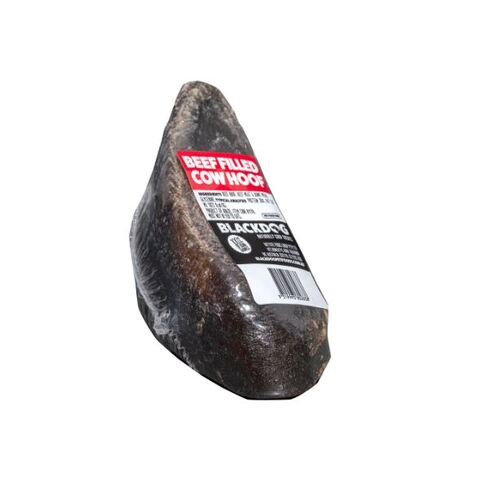 Blackdog Filled Cow Hoof Beef Natural Single Pet Dog Tasty Treat