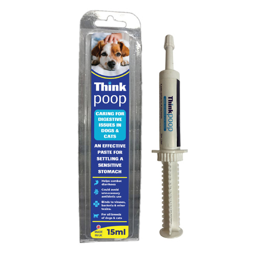 Think Poop Digestive Care Paste for All Breeds of Dogs & Cats 15ml
