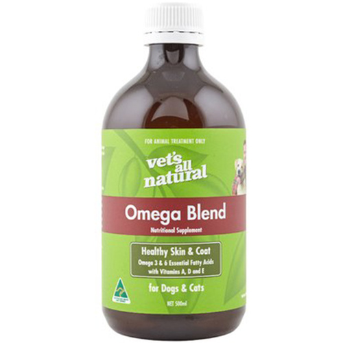 Vets All Natural Omega Blends Healthy Dog Skin & Coat 500ml