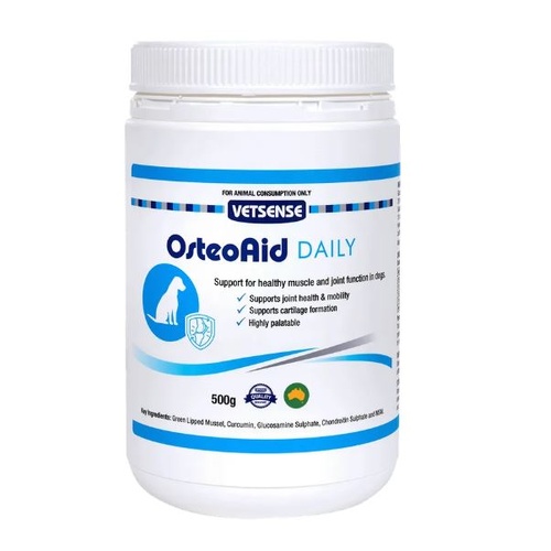 Vetsense Osteoaid Daily Joint Support & Flexibility Supplement for Dogs 500g