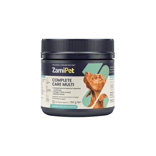 Zamipet Complete  Care Multi Chewable Dog Supplement 30 Pack