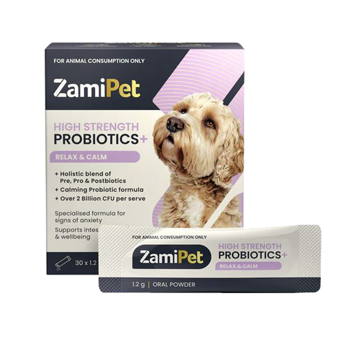 Zamipet High Strength Probiotics+ Relax & Calm Oral Powder for Dogs 1.2g x 30