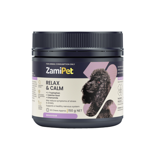 Zamipet Relax & Calm Chewable Dog Supplement 30 Pack