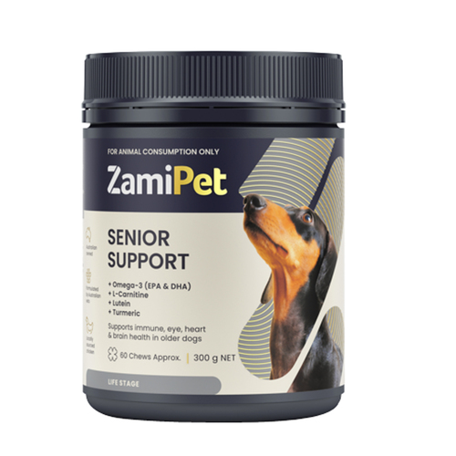 Zamipet Senior Support Chewable Dog Supplement 60 Pack