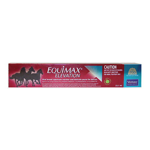 Equimax Elevation Oral Broad Spectrum Wormer Boticide Pony Horse 23.1ml 