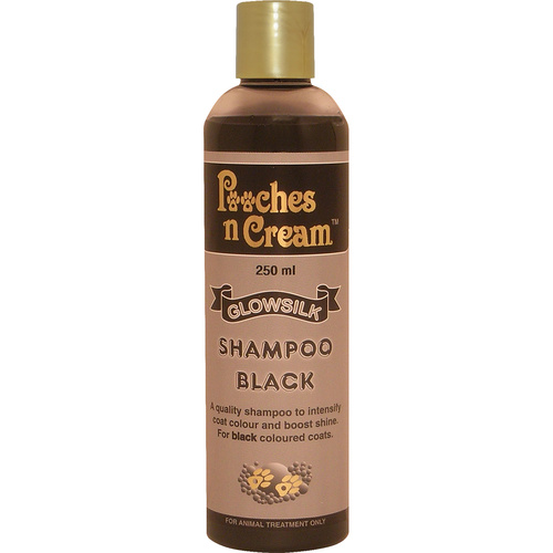 Equinade Showsilk Glo Black Enriches Deepens Colour Animal Horse 250ml 