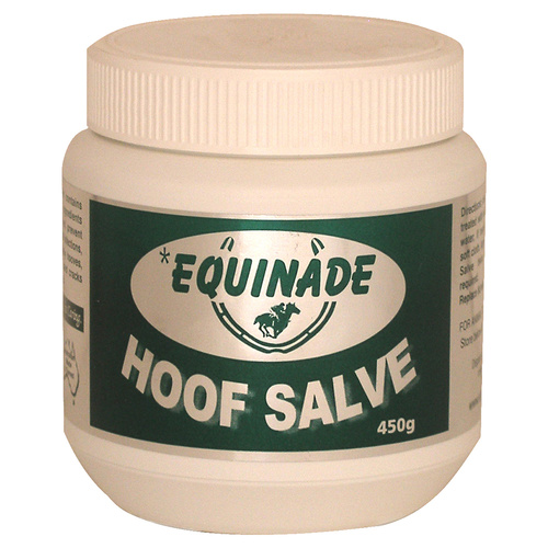 Equinade Hoof Salve Horse Shoe Moisture Hooves Horse Care Tub 450g 