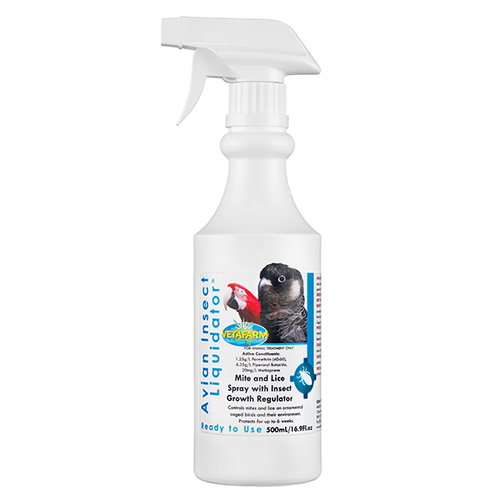 Vetafarm Avian Insect Liquidator Ready to Use Bird Lice Mite 500ml 