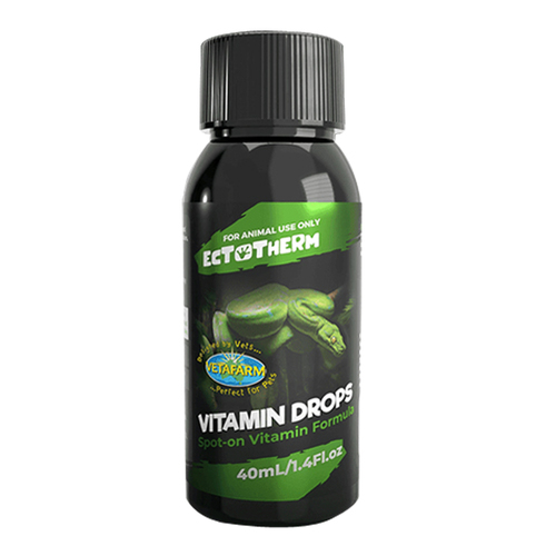 Vetafarm Ectotherm Vitamin Drops Supplement for Reptiles 40ml