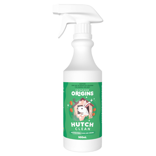 Vetafarm Origins Hutch Clean Hospital Grade Disinfectant Spray 500ml 