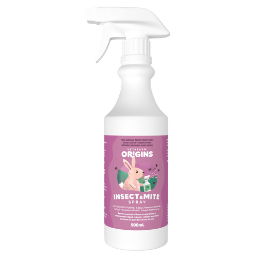 Vetafarm Origins Insect & Mite Spray Ready to Use Pest Control 500ml 