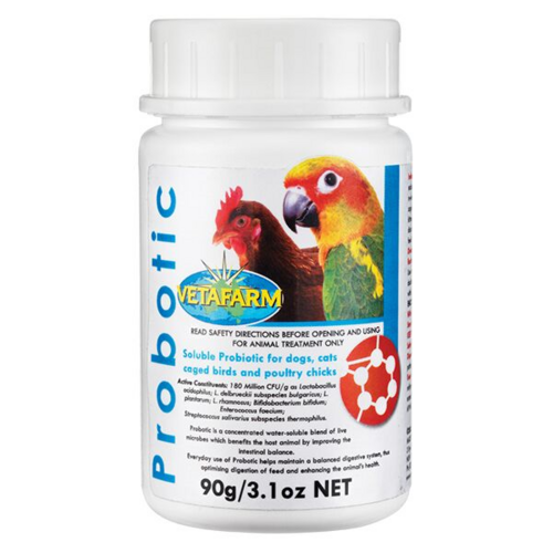 Vetafarm Probotic Bird Food Water Additive Supplement Vitamins 450g