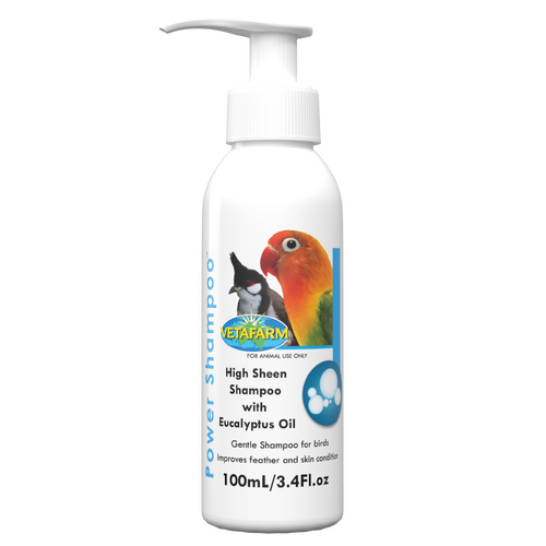 Vetafarm Power Shampoo with Eucalyptus Oil for Birds 100ml