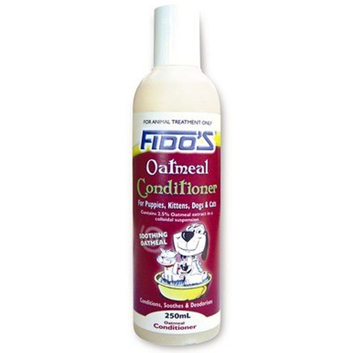 Fidos Oatmeal Conditioner 2.5% Grooming Aid for Dogs & Cats 250ml 