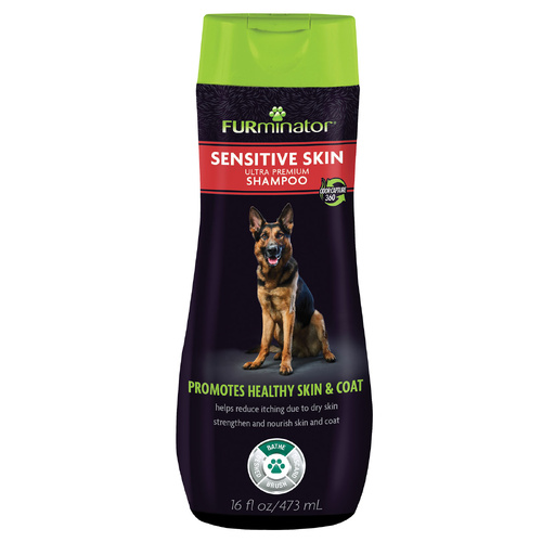 Furminator Sensitive Skin Ultra Premium Dog Grooming Shampoo 473ml