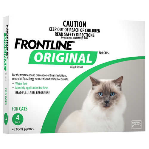 Frontline Original Cat Flea Treatment & Prevention 4 Pack 