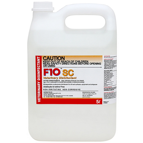 F10SC Veterinary Total Spectrum Disinfectant Cleaner 25L