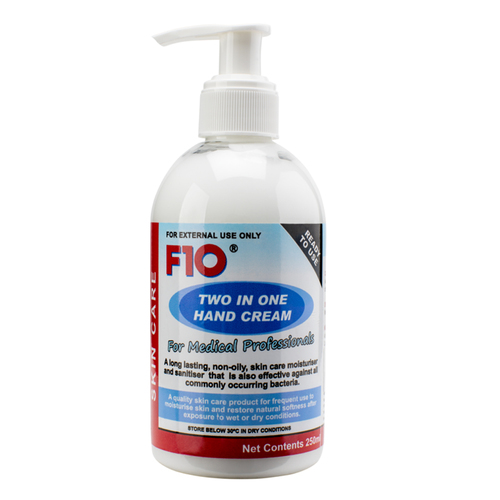 F10 2-in-1 Hand Cream for Medical Professionals 250ml